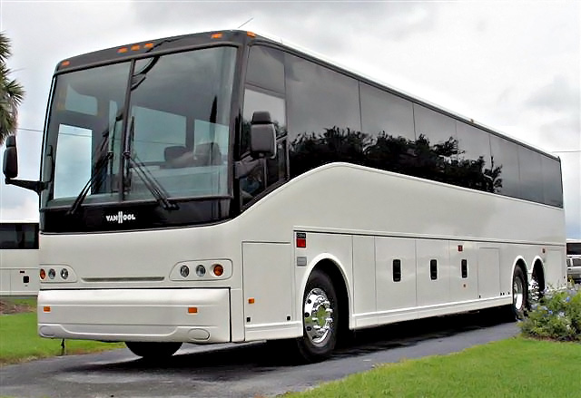 Seattle 56 Passenger Charter Bus